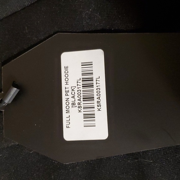 Pet hoodie Killstar black L NWT - Picture 4 of 9